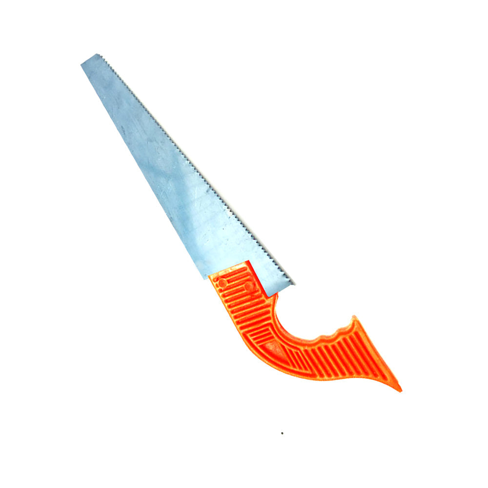 Plastic-handled 18-inch hand saw for craftsmen