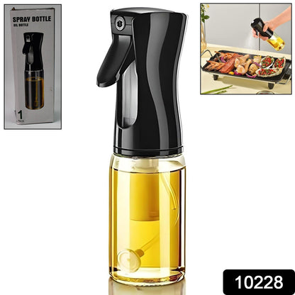 Glass Oil Dispenser Bottle Spray (1 Pc / 200 ml Approx)