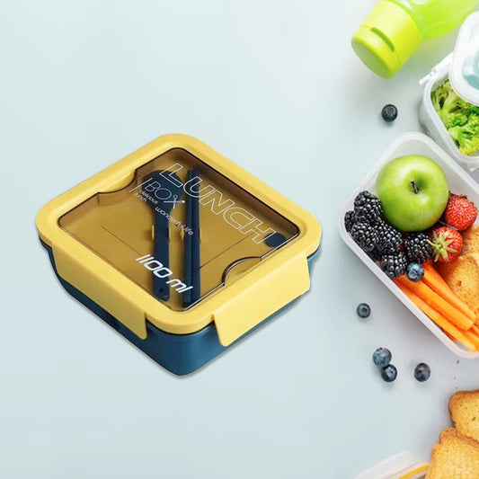 Two-compartment lunch box